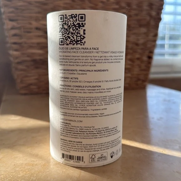 Costa Brazil Hydrating Face Cleanser NWT - Picture 2 of 4